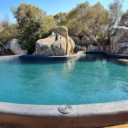 別荘 Lettu Di Ita - Spectacular Gallura Stazzu With Sea View And Pool サンタ・テレーザ・ガッルーラ