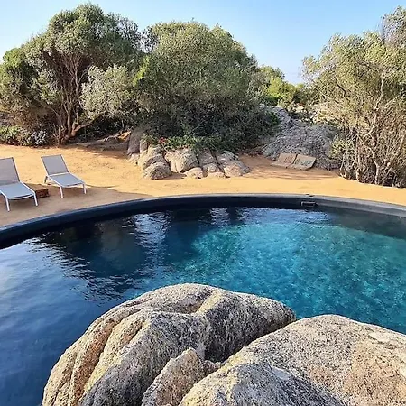 Lettu Di Ita - Spectacular Gallura Stazzu With Sea View And Pool سانتا تيريزا غالّورا
