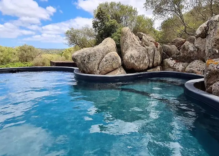 Lettu Di Ita - Spectacular Gallura Stazzu With Sea View And Pool Dom wakacyjny *