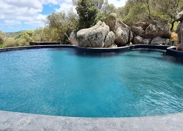 Lettu Di Ita - Spectacular Gallura Stazzu With Sea View And Pool Dom wakacyjny *