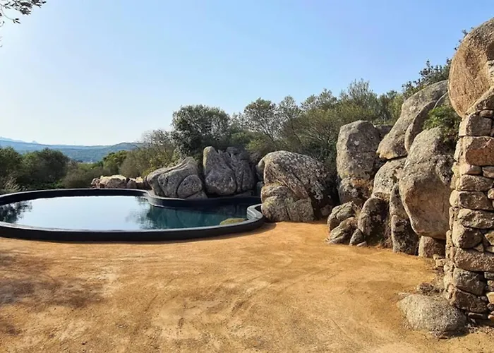 Lettu Di Ita - Spectacular Gallura Stazzu With Sea View And Pool Dom wakacyjny *