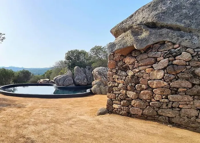 Lettu Di Ita - Spectacular Gallura Stazzu With Sea View And Pool Dom wakacyjny