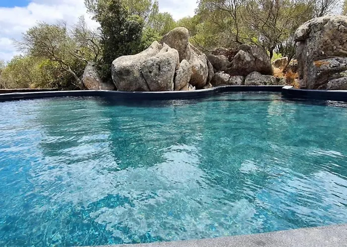 Lettu Di Ita - Spectacular Gallura Stazzu With Sea View And Pool Dom wakacyjny