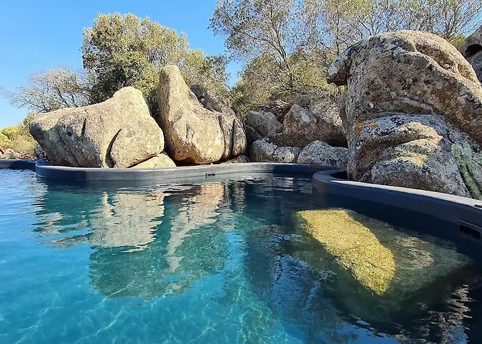 Lettu Di Ita - Spectacular Gallura Stazzu With Sea View And Pool *