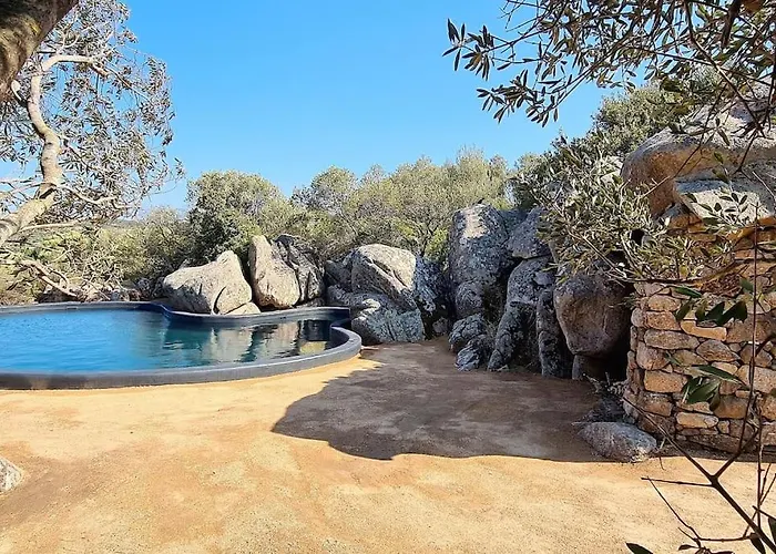 Lettu Di Ita - Spectacular Gallura Stazzu With Sea View And Pool Сasa de vacaciones *