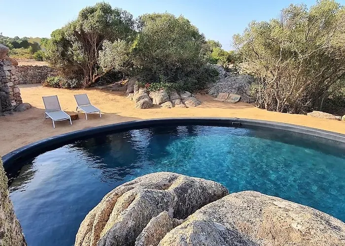 Lettu Di Ita - Spectacular Gallura Stazzu With Sea View And Pool Santa Teresa Gallura